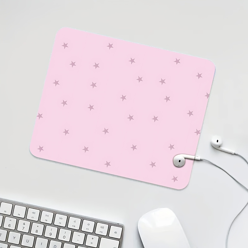 Pink Star Mouse Pad Non Slip C - Laptop Accessories Pink recension och pris