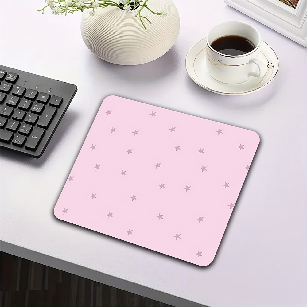 Pink Star Mouse Pad Non Slip C - Laptop Accessories Pink recension och pris