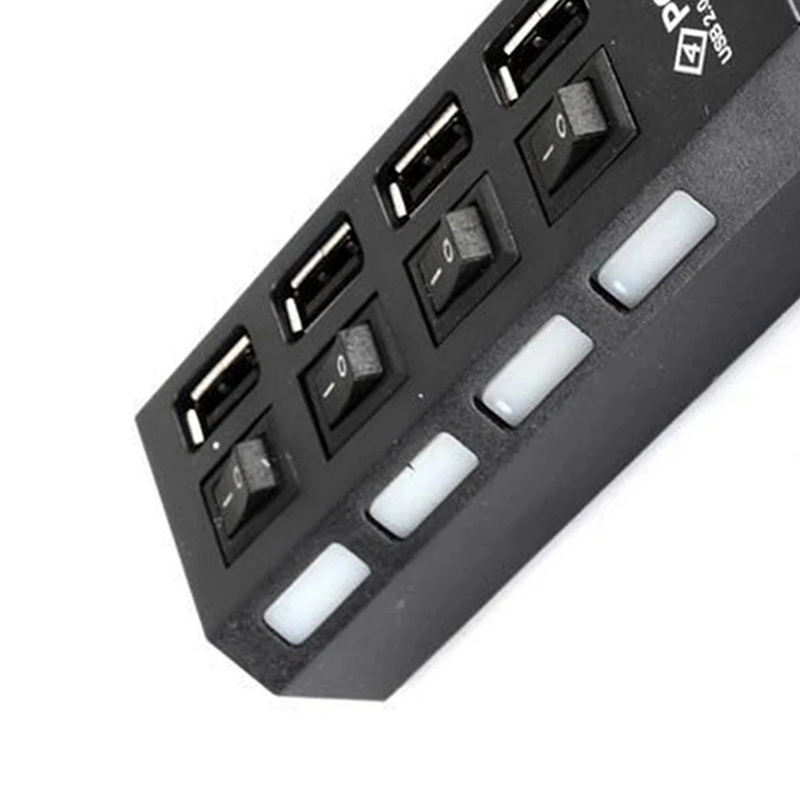 4-Ports USB 2.0 Hub Extension  - Laptop Accessories Kit recension och pris