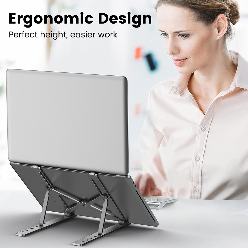 Adjustable Laptop Holder Alumi - Laptop Accessories Price recension och pris