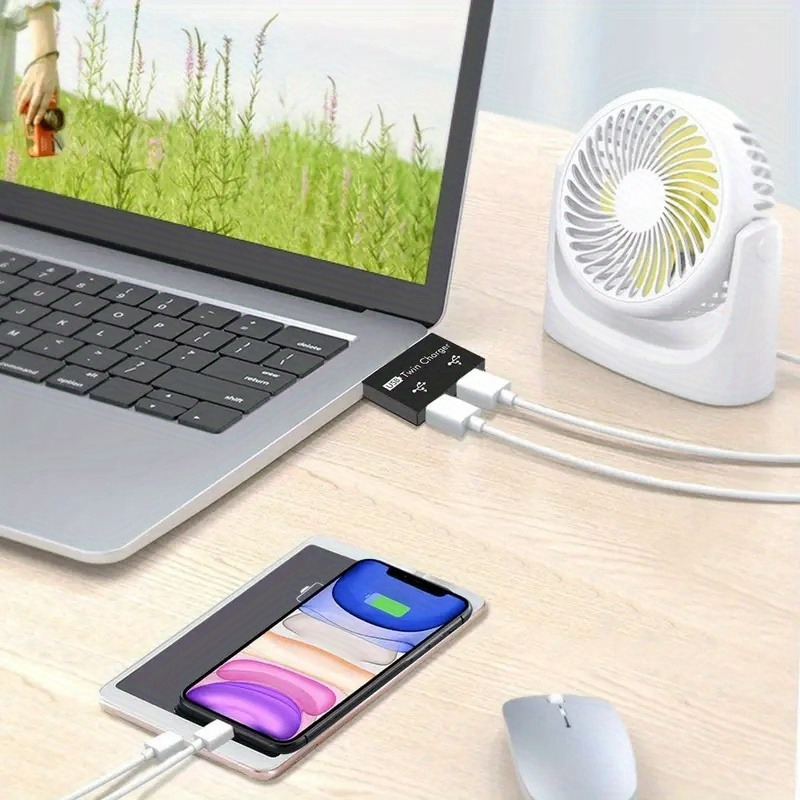 Mini USB 2.0 Splitter Hub 1In2 - Laptop Accessories Hub recension och pris